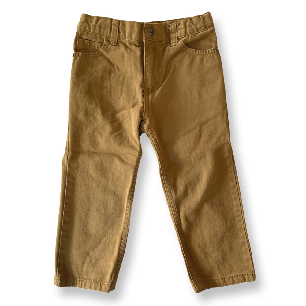 Calvin Klein Straight Leg Tan Jeans - 3T